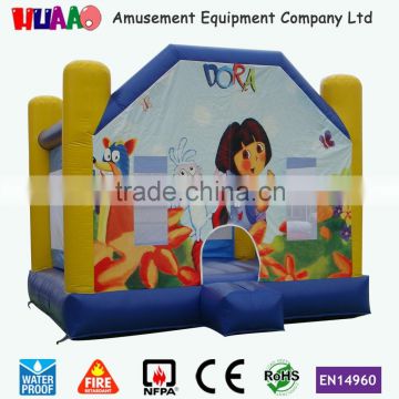 Small commercial inflatable bouncer castle for sale