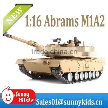 Newest 2.4G henglong RC Tank 3918 metal remote control tank Abrams M1A2