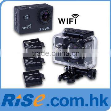 SJCAM SJ4000 WIFI 1080p Helmet Action DV 3X Battery IOS Android Sports Camera