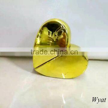 wholesale heart shape 30ml glass perfume bottles with sprayer