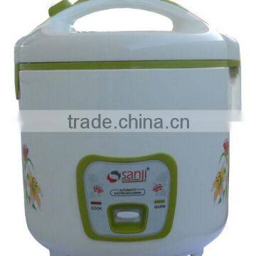 visible handle full body rice cooker