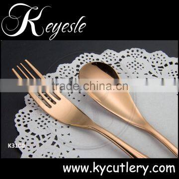 Cutlery Set Gold,wedding Rose Gold Flatware,fine-cutlery-sets photo-5
