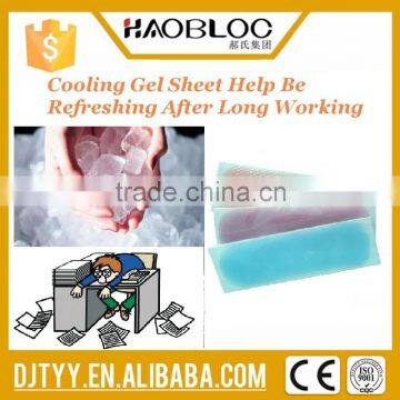 Haobloc Brand Free Sample Disposable Fever Cooling Patch