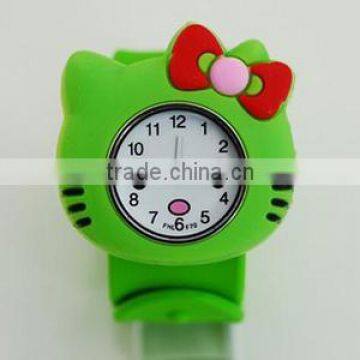 China Wholesales High Quality Environmental Silicone Adjustable Watch Cartoon Children Watch photo-5