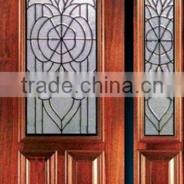 Unequal Double Glass Doors Design Exterior DJ-S9111MSO-9