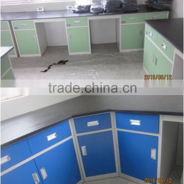 Modern Steel Structure Laboratory Corner Table Cheap Corner Table Steel Corner Table photo-3