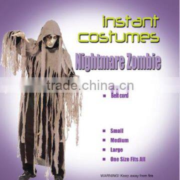 Midnight Carnival Nightmare Zombie men fancy dress suit instant costume