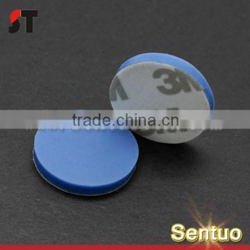 Flat and round silicone rubber made gasket with paste