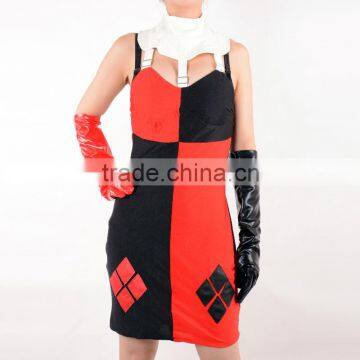 Harley Quinn Costume adult sexy joker Clown cosplay halloween costumes for women fancy dress girls superhero party custom