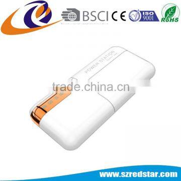 Factory new fast charging two usb output high capacity 13000mah power bank for mobile phone