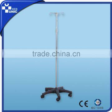 adjustable I.V. pole stand