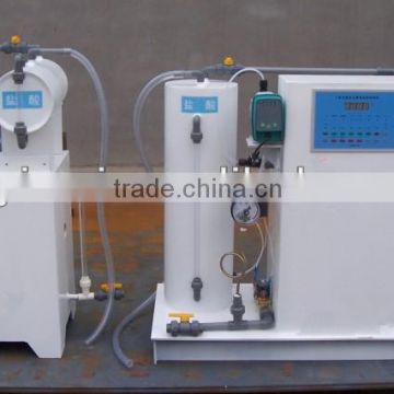 Chlorine dioxide generator water sterilizer plant