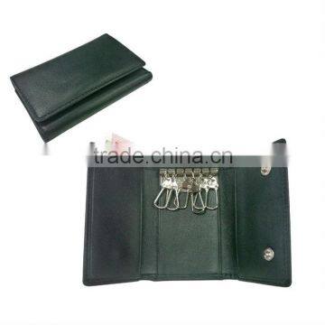 Men Leather key case with hooks