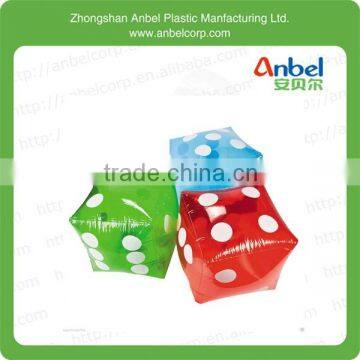 ANBEL GIANT INFLATABLE DICE IN RED NOVELTY GARDEN OUTDOOR FAMILY GAME BEACH TOY PARTY