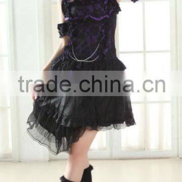 Glp 2013 Punk Sexy Ruffle Shoulder Strap Border Waist Vest 61252 photo-4