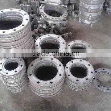 Backing ring flange for PE pipe