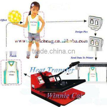 CE Manual Heat Press Machine Digital Heat Transfer Machine