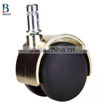 2016 China Hot-sale 2 Inch Golden Electroplated Adjustable Furniture Caster Wheels photo-4