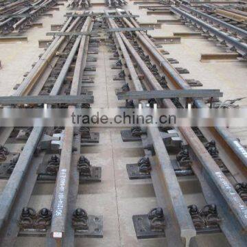 Professional rail track turnout