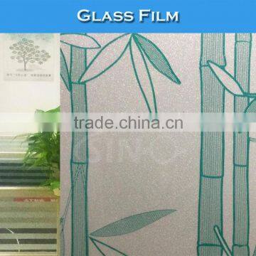 BL25 Self Adhesive Decorative 3D Glass Clear Window Tint