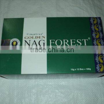 golden nagchampa incense sticks nag forest