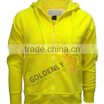 cheap with good quality men's CVC fleece jacket