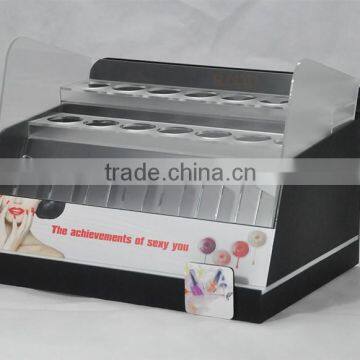 Acrylic Makeup Organizers Stand/PMMA Cosmetic Display for Nail Polish Racks