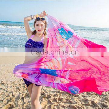 2015 fashion scarf sexy young gilr beach dress