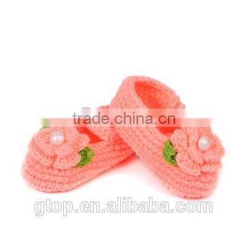 Wholesale Baby Handmade Crochet Shoes Supplier for 1-10 months old S-0033