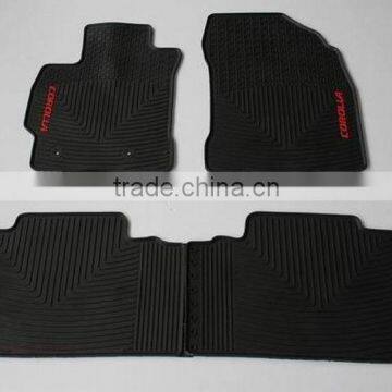 Full Set Position Branded Logo Design Auto Car Floor Mats For TOYOTA COROLLA photo-4