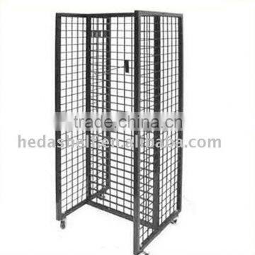 6 Sided Wire Mesh Display Racks and Stands