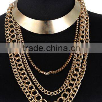 2016 Wide Chain Necklace Punk Style Body Chain Wholesale