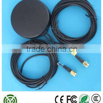 GPS+GSM (850/900/1800/1900/2100MHz) / 3dBi GSM, 28dBi GPS gain GSM/GPS Antenna