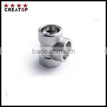 cnc Metal round tube 3-way connector