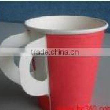 disposable paper glass with handle machine/recycle paper cup machine