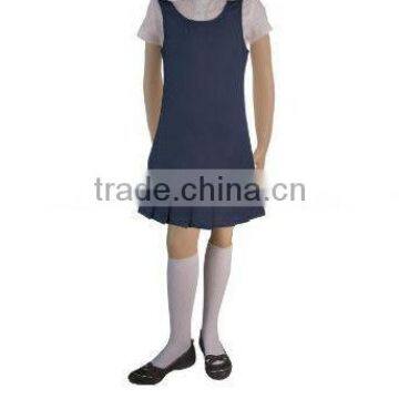 Short Pleated Hem School Uniforms Girls
