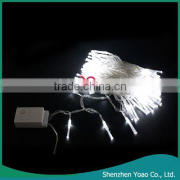 White LED String Light Fiber Optic 100 LED Light