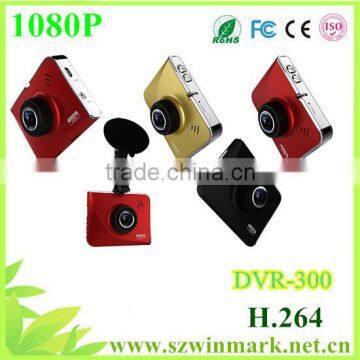 wholesale 2014 DVR-300 Car DVR with 1080P H.264 Wide Angle Camera,Tachograph with HDMI HD output and control on car DVD player