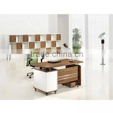 2016 new design ISO 9000 office executive desk with cabinet