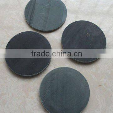 Wholesale black slate easter dinnerware slate cheese coaster