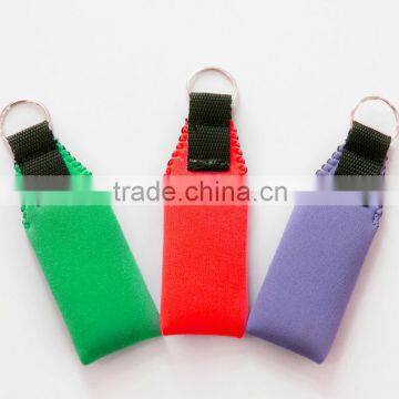 Full color neoprene key holder magetic key holder custom make magetic key holder