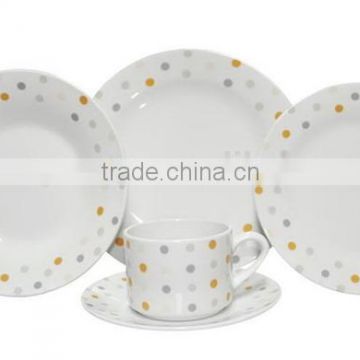 linyi dinner set brands,turkish dinner table set,luxury porcelain dinner set