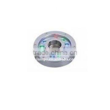 china manufacturer soluxled 9W rgb round led underwater light IP68 Stainless Steel pool lights