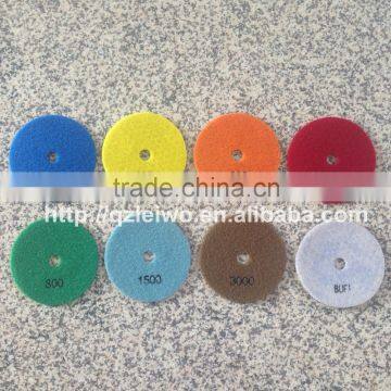 Diamond Polishing Pad Dry 5 inch A Grade Marble Granite Polishing Wheel Disc Sander Abrasive Angle Grinder Polishing Pads