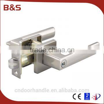 OEM Zinc metal american door lock cylinderical door lock and handles mechanical lockset