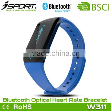 Fancy Optical Green-Ray Bluetooth Wristband Heart Rate Monitor