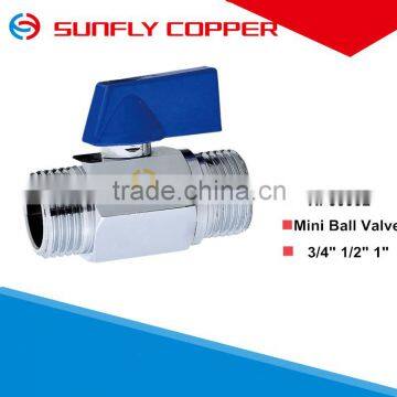 ISO 228 chrome copper valve