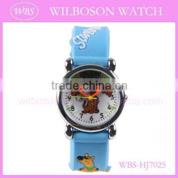 Silicone child watch with changeable straps