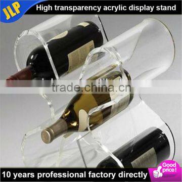 Clear acrylic bottle display acrylic bottle display holder