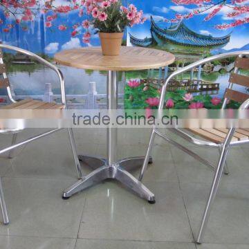 Aluminum Wooden Bar Chairs YC049